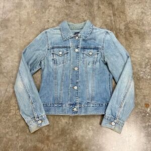 Y2K‎ Gap Women's Light Blue Denim Jacket Size S